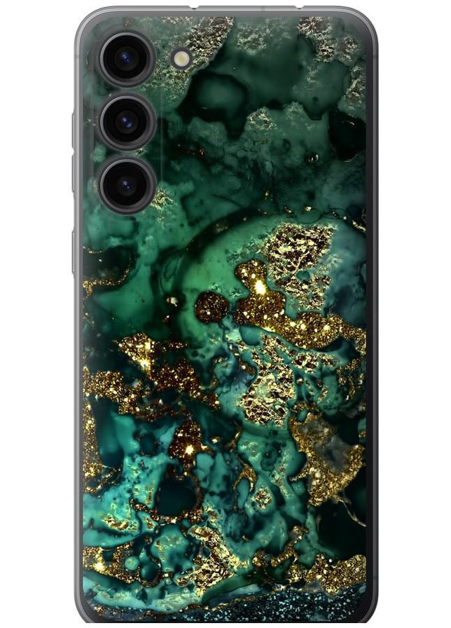 Силиконовый чехол 'Мрамор золото богатство' для Endorphone Samsung Galaxy S23 Plus (276321279)