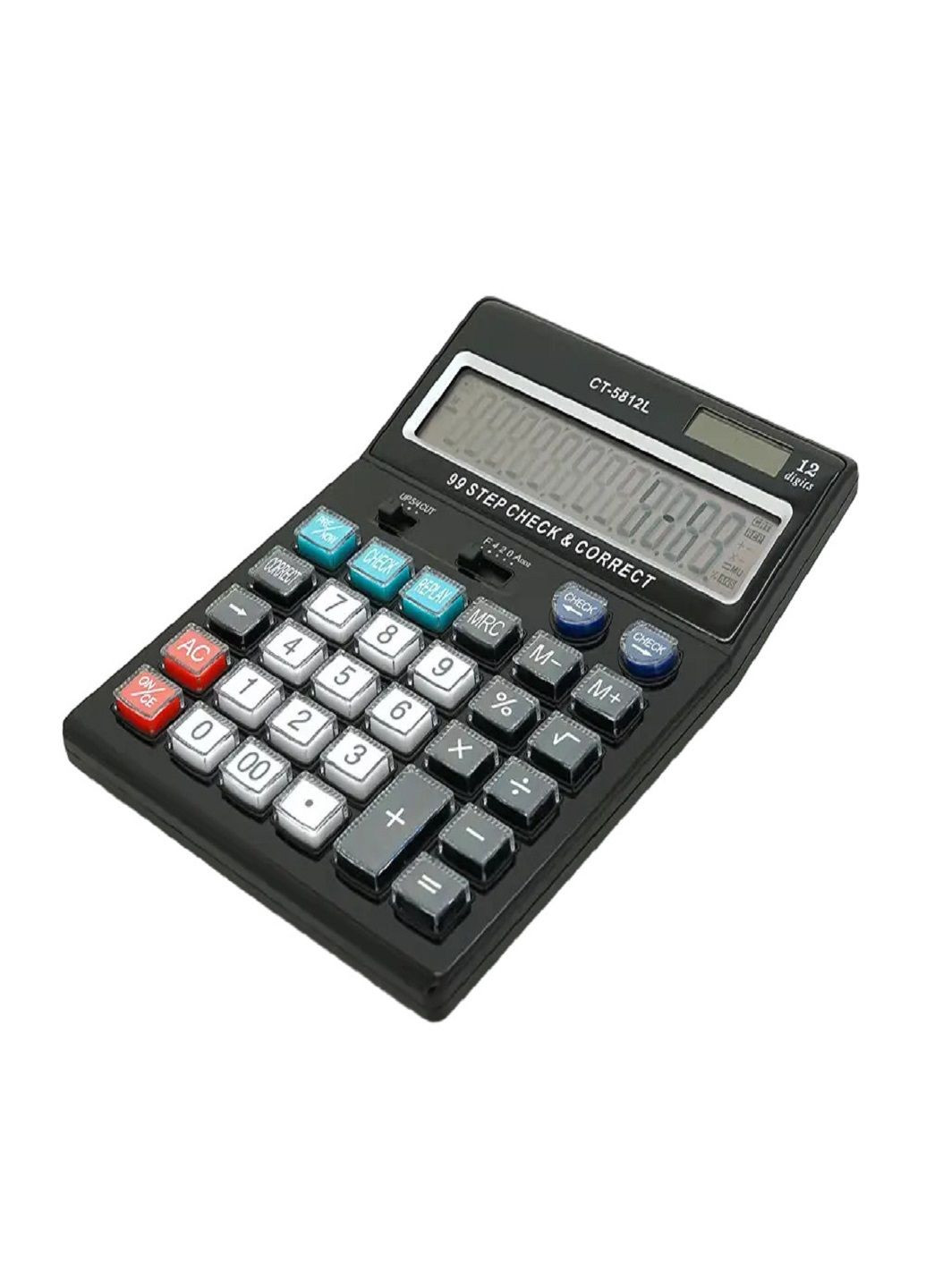 Калькулятор многофункциональный настольный 5812L двойное питание 12-ти разрядный VTech (282927646)