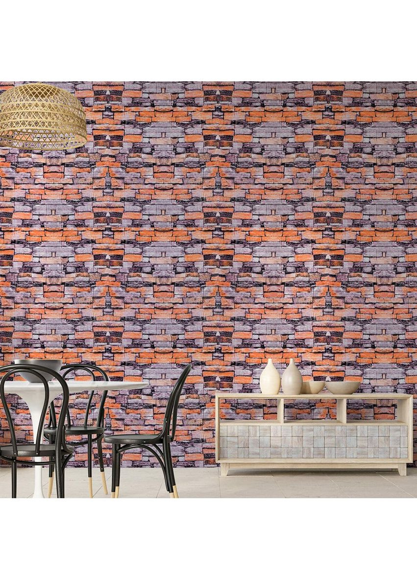 Декоративна 3D панель 700х770х6мм Цегла Катеринославська піщаник love-shopping Sticker Wall (354660596)
