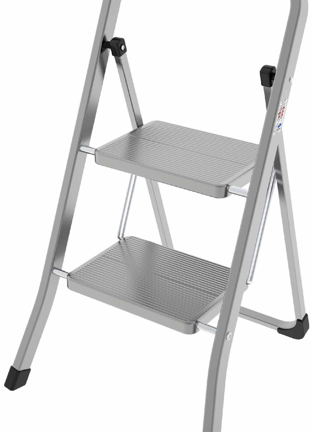 Драбина Stabilo 2 щаблі Сірий Colombo (367597006)