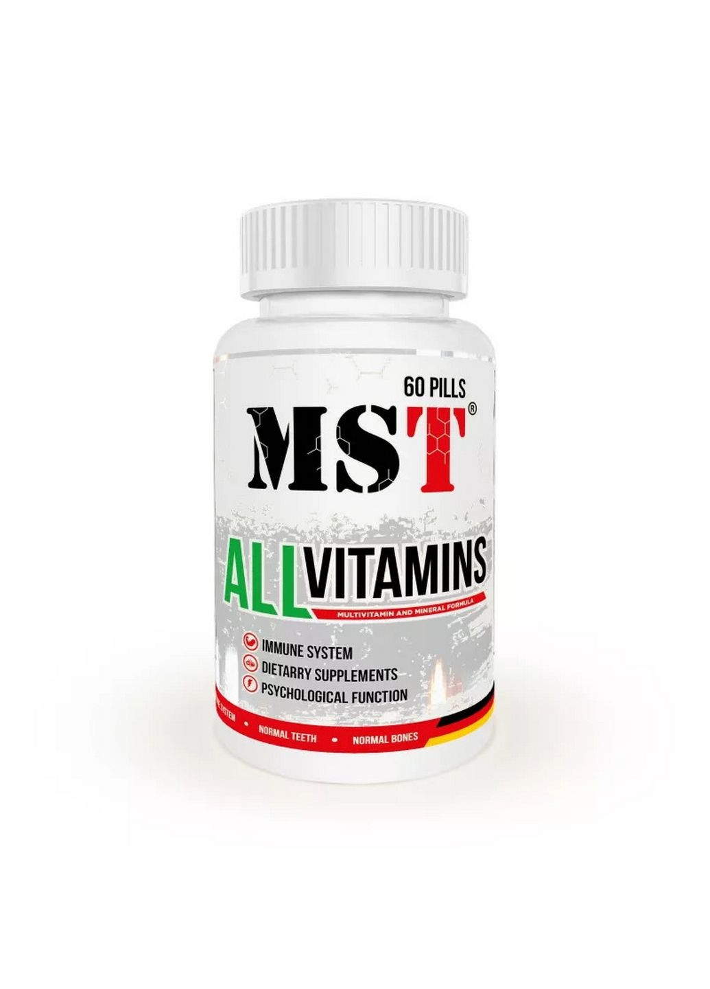 Витамины и минералы AllVitamins, 60 таблеток MST (293482030)