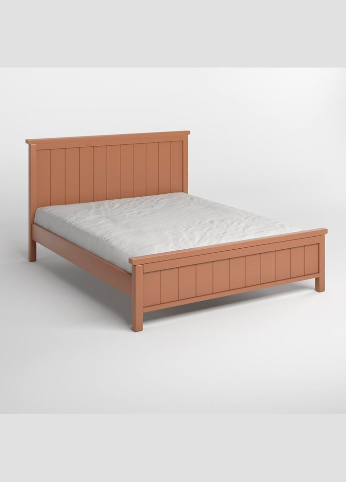 Двуспальная деревянная кровать Вирджиния (RAL8025) 180х200 см (MBG-3221) Mebigrand (368281051)