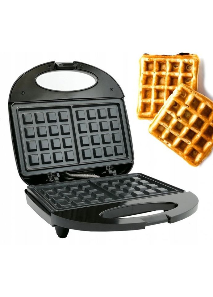 Вафельниця електрична 1000Вт з антипригарним покриттям (MS-7705) Domotec (350349386)