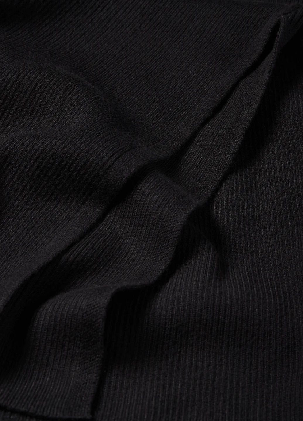 Черное платье C&A однотонное