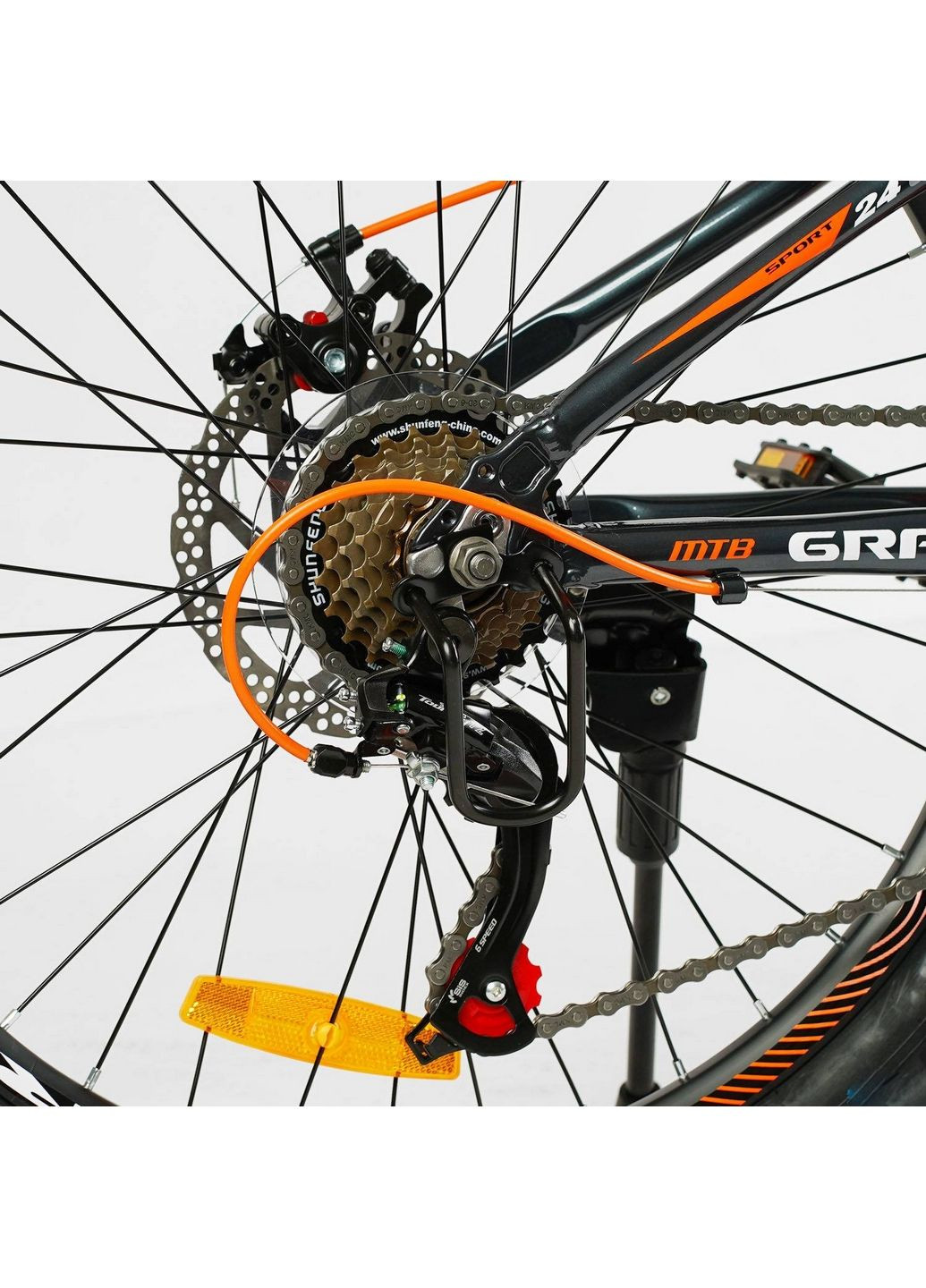 Велосипед спортивный GRAVITY", 21 скорость, алюминиевая рама, переключатели Shimano Corso (288185470)