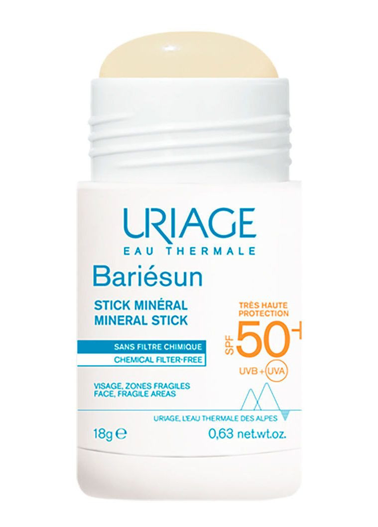 Солнцезащитный сток Bariesun Stick Mineral SPF50+, 18 г Uriage (341350381)