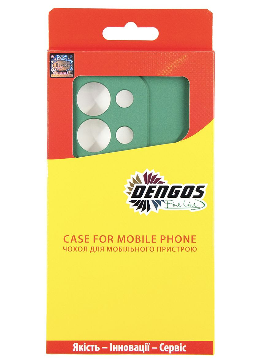 Чохол-накладка Soft для Xiaomi Redmi 15C Mint (DG-KM-167) + захисне скло DENGOS (369723142)
