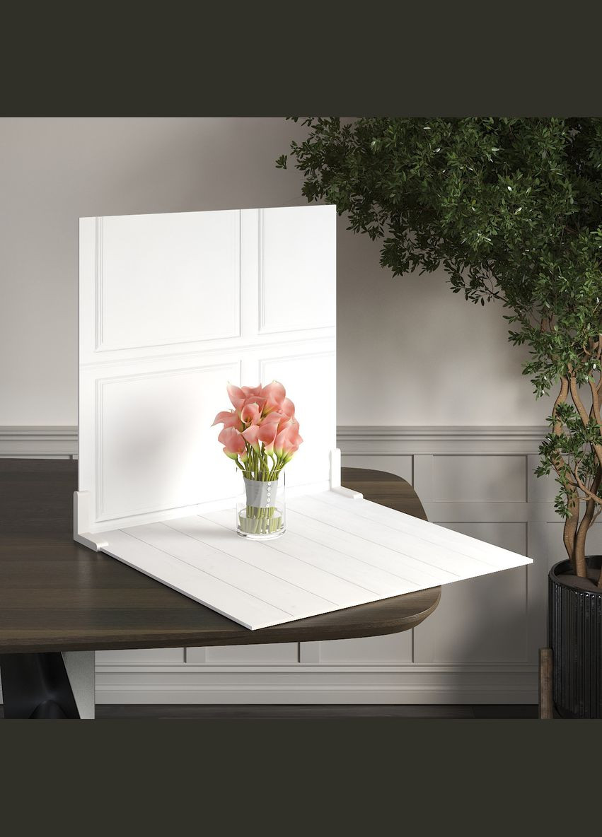 Пластиковый угловой 2D фотофон, 50x50 см - №62204 PolyPlast (354360949)