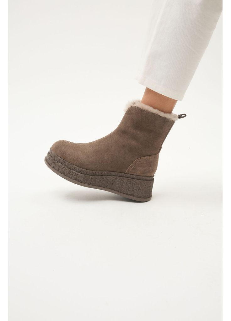 Зимние ботинки 204951 Lonza из натуральной замши