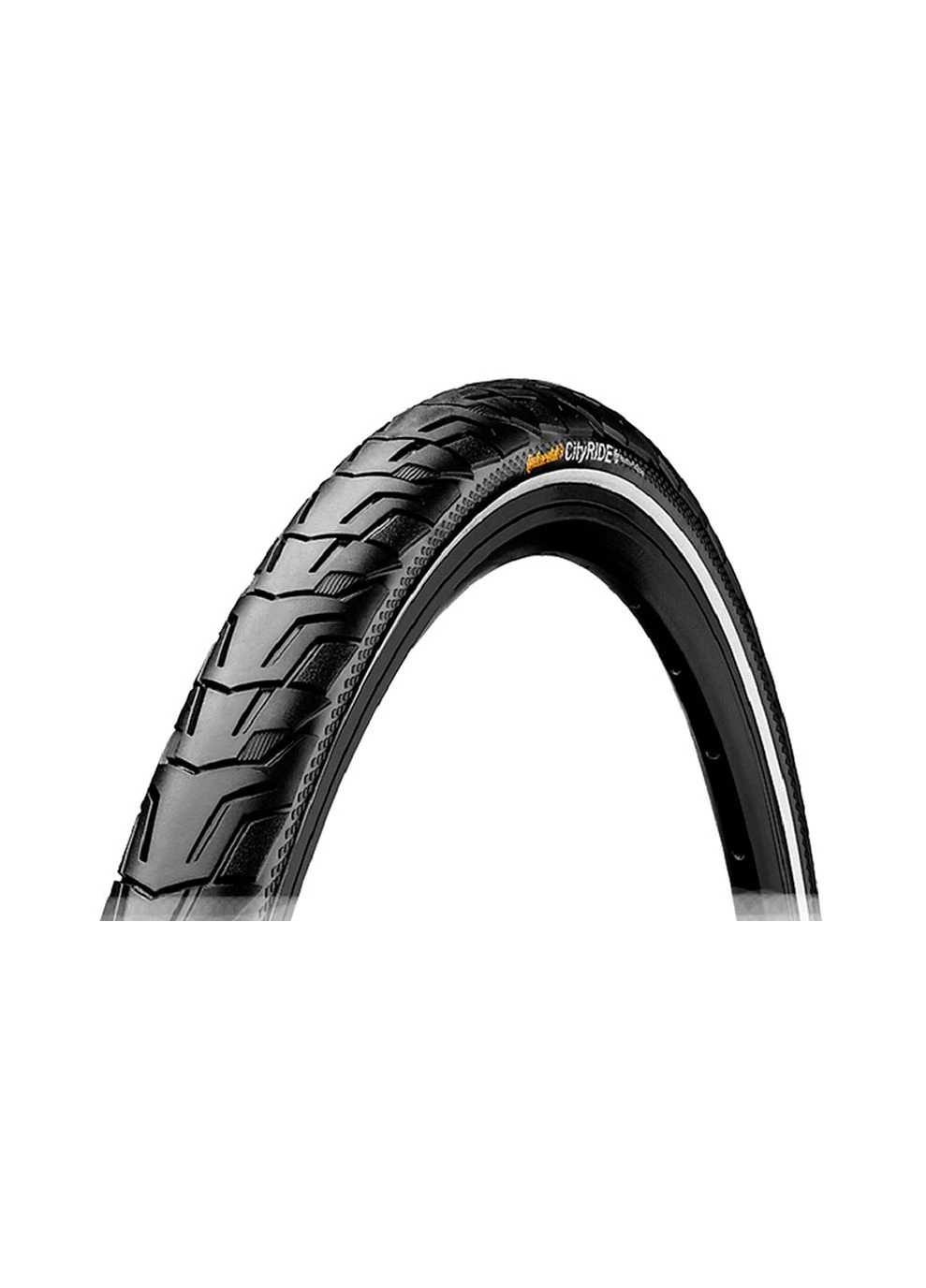 Покришка Ride City 28" 700 x 47C (45C) не складана, світловідбивна black Continental (369141010)