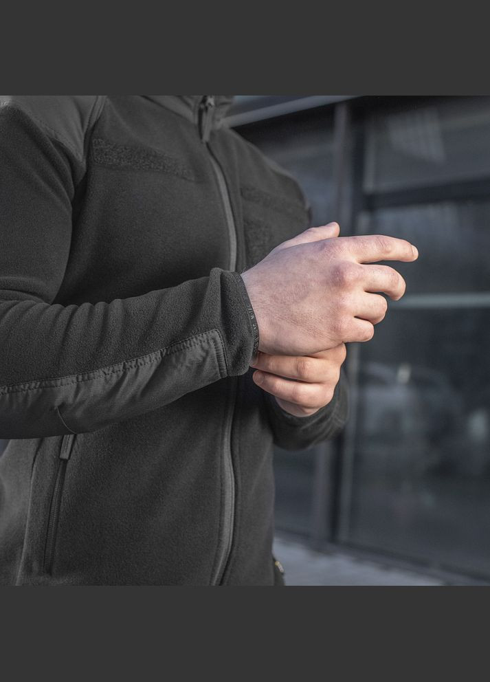 Куртка Combat Fleece Jacket Black M-TAC (315877745)