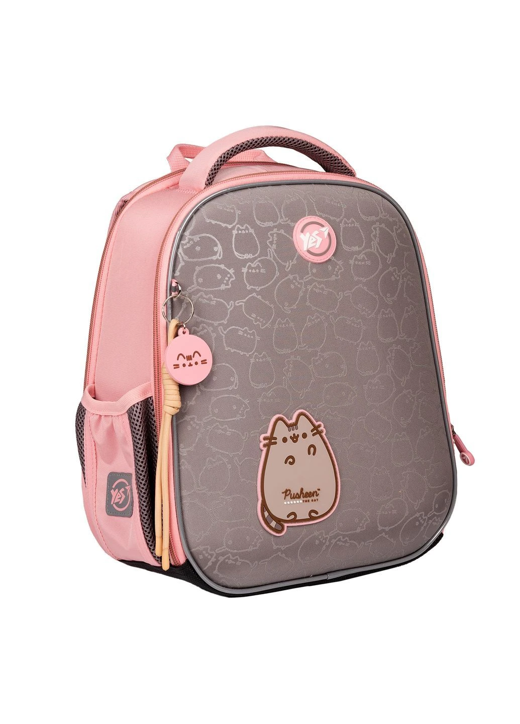 Рюкзак каркасный H-100 Pusheen Fatty 35х28х15 см Розово-бежевый (559851) Yes (387589209)