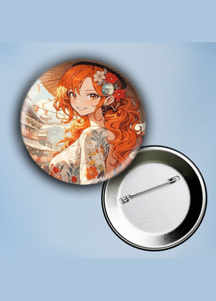 Значок на булавке Аниме Ван Пис #23 металлический 56 мм No Brand (304508057)