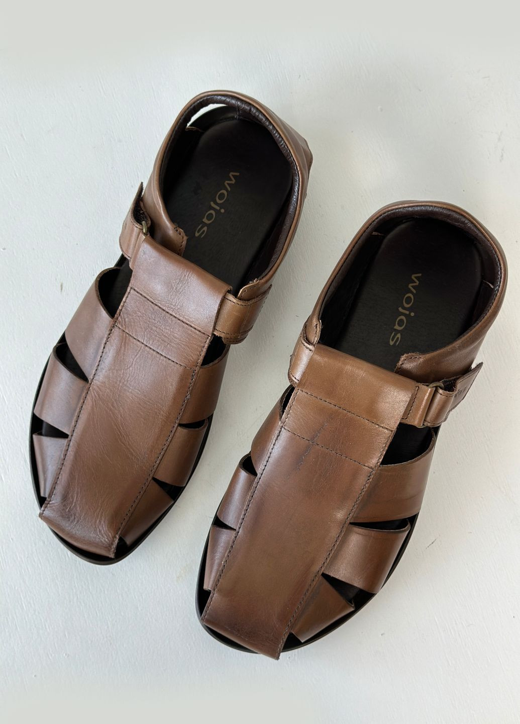 Кэжуал обувь летняя мужская кожаная Wojas