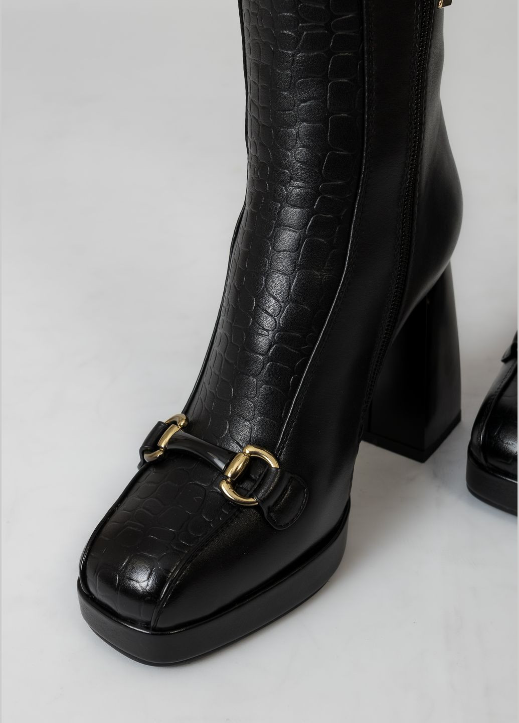 Черные ботильоны (1610б) STEFANIYA