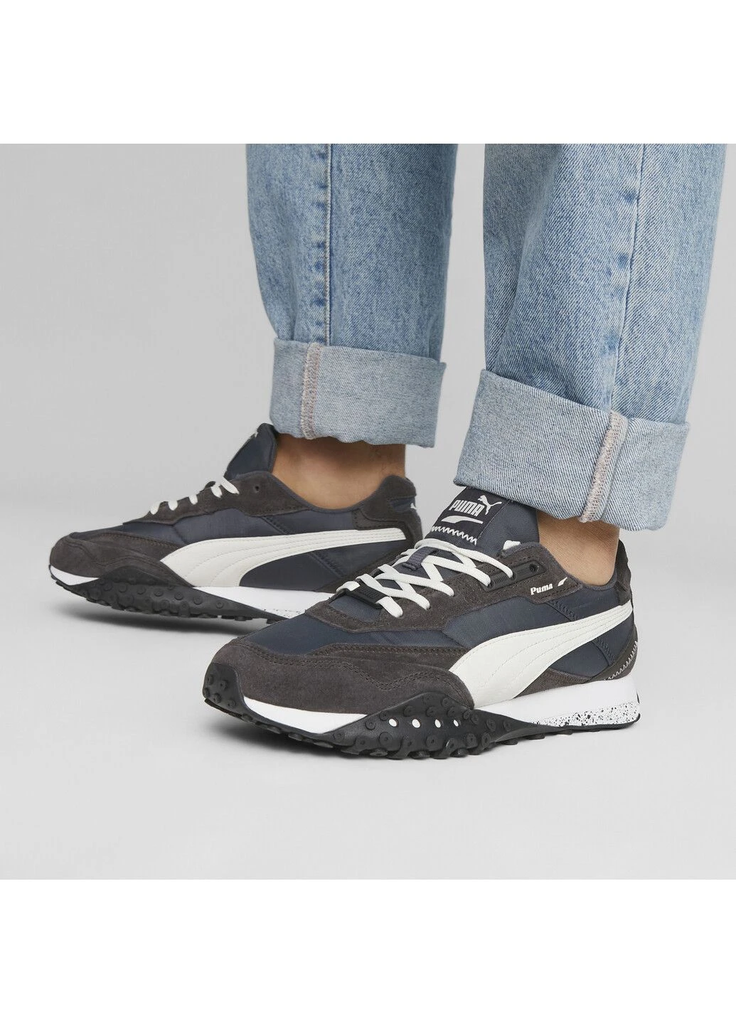 Сірі кросівки blktop rider sneakers Puma