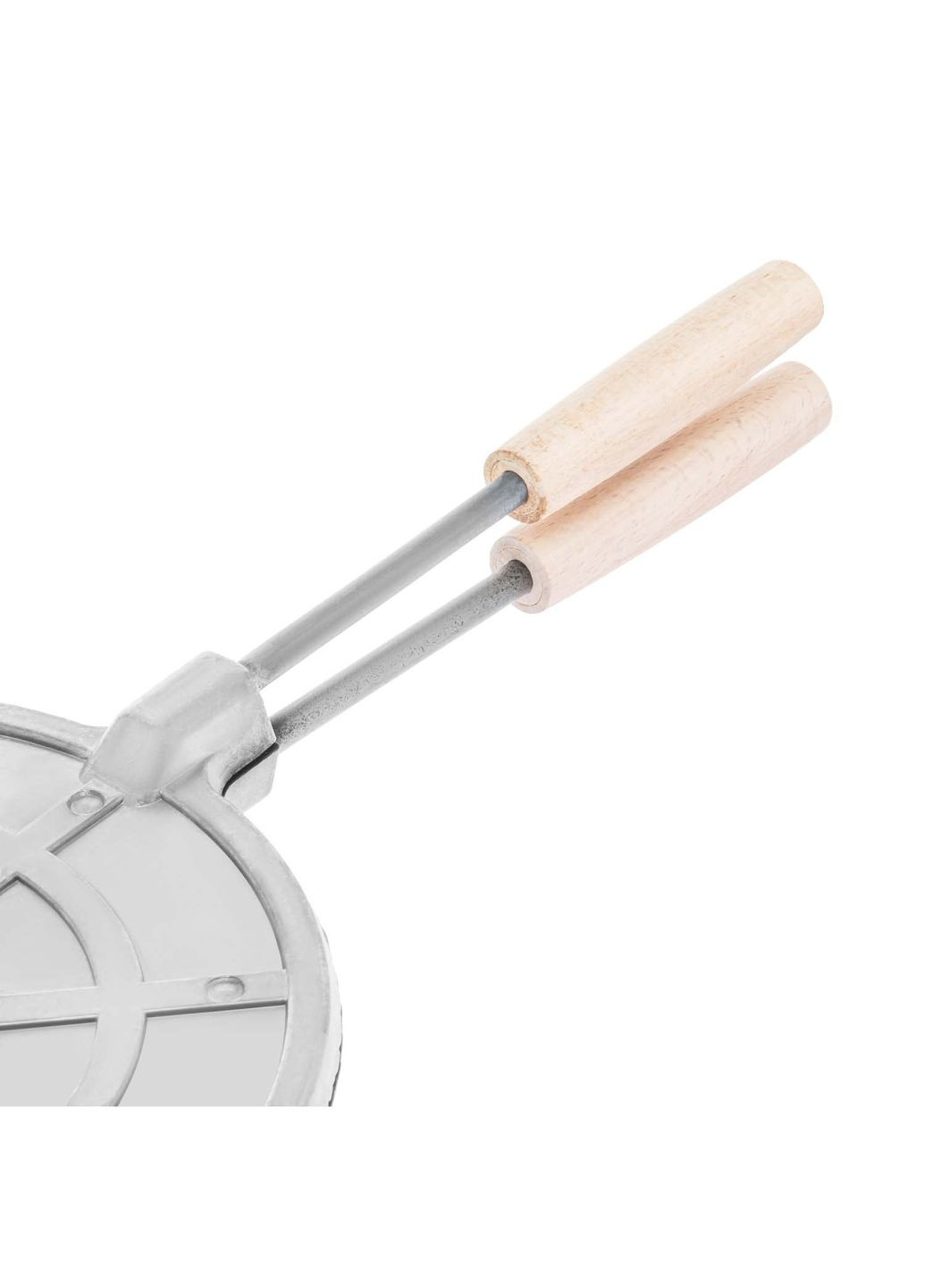 Форма для випікання вафельних трубочок вафельниця кругла 220 мм з антипригарним / тефлоновим покриттям ХЕАЗ (331013334)