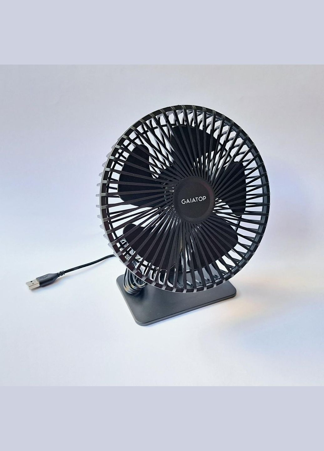 Настільний вентилятор від USB 3 швидкості GAIATOP TF16Blask No Brand (320639797)