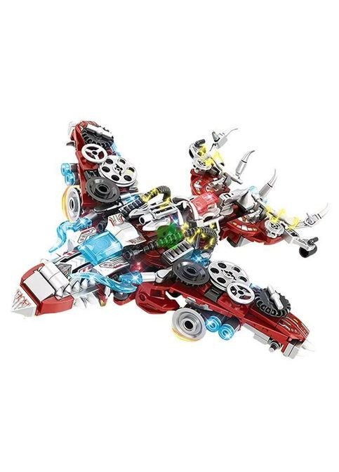 Конструктор літак динозавр 2в1 25,4см на 422 деталей тиранозавр (389) Sluban (332181743)