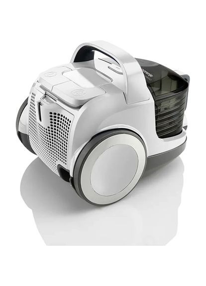 Пылесос без мешка VCEA01GACWCY, 800 Вт, 2,2 л, кабель 5 м, Белый Gorenje (360398313)