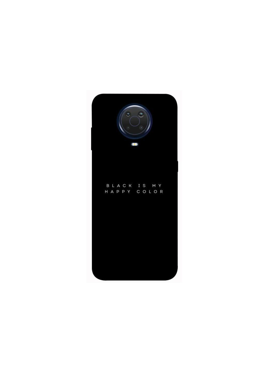 Чохол на Nokia G20 / G10 / 6.3 Black color Frontalka (363895558)