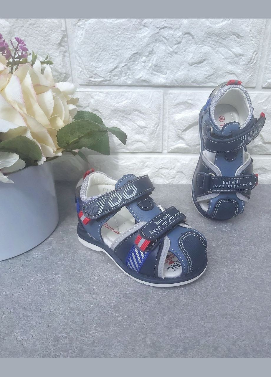 Синие босоножки для мальчика Том.М