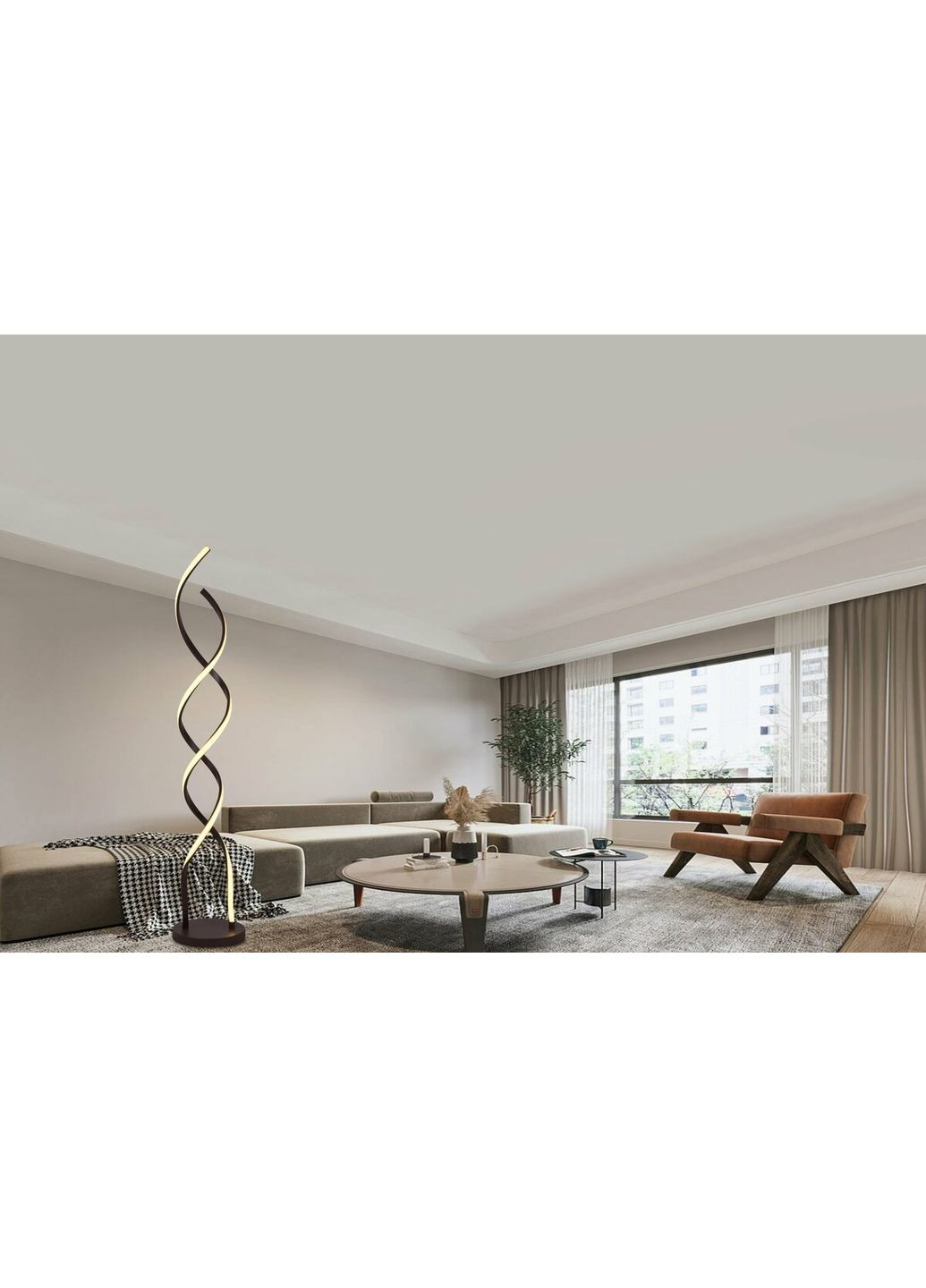 Торшер світлодіодний LDD1002 BK, Чорний Valeso (349512464)