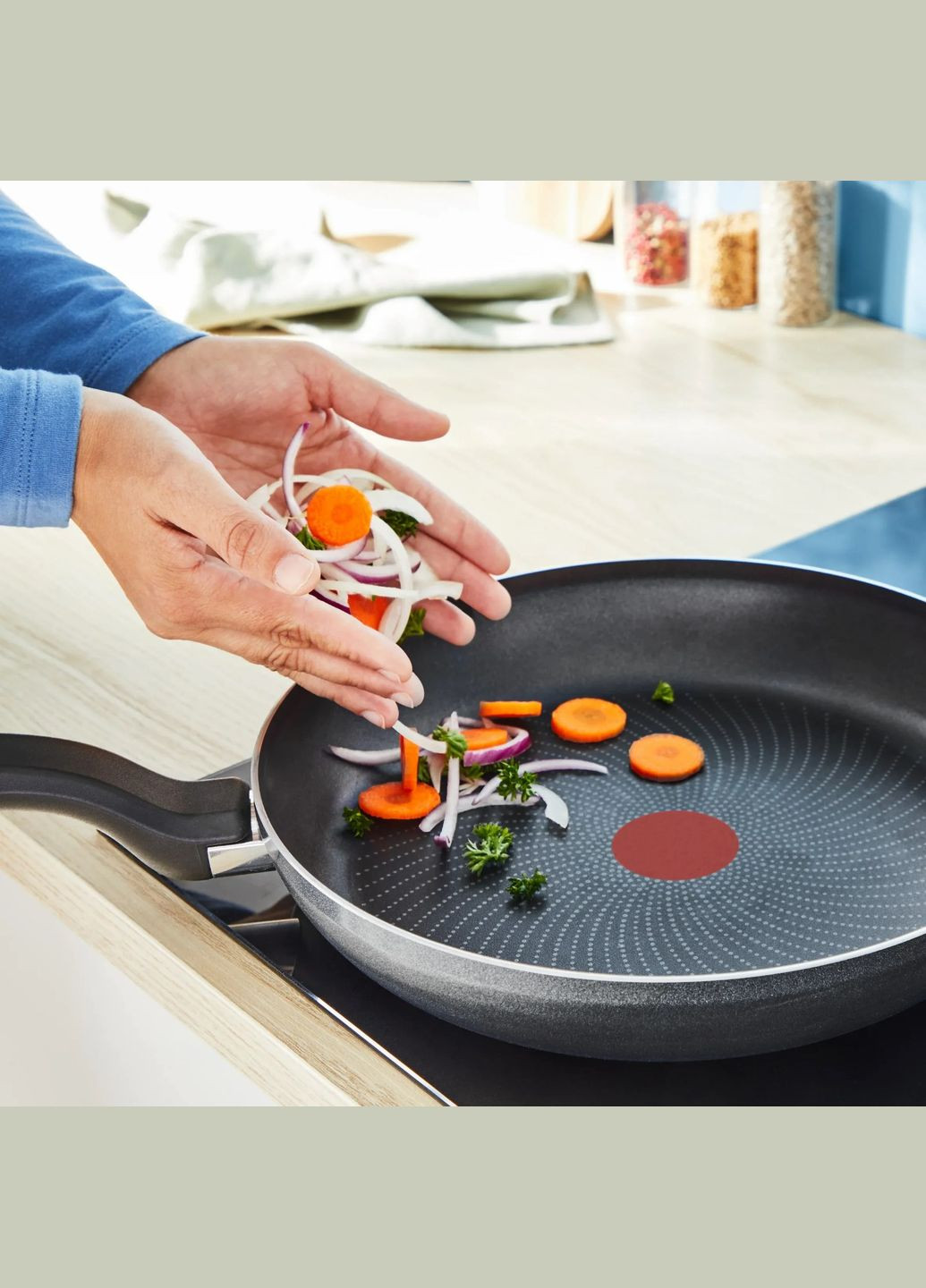 Сковорода So' Light, 28см, алюминий, бакелит, черный Tefal (322560808)