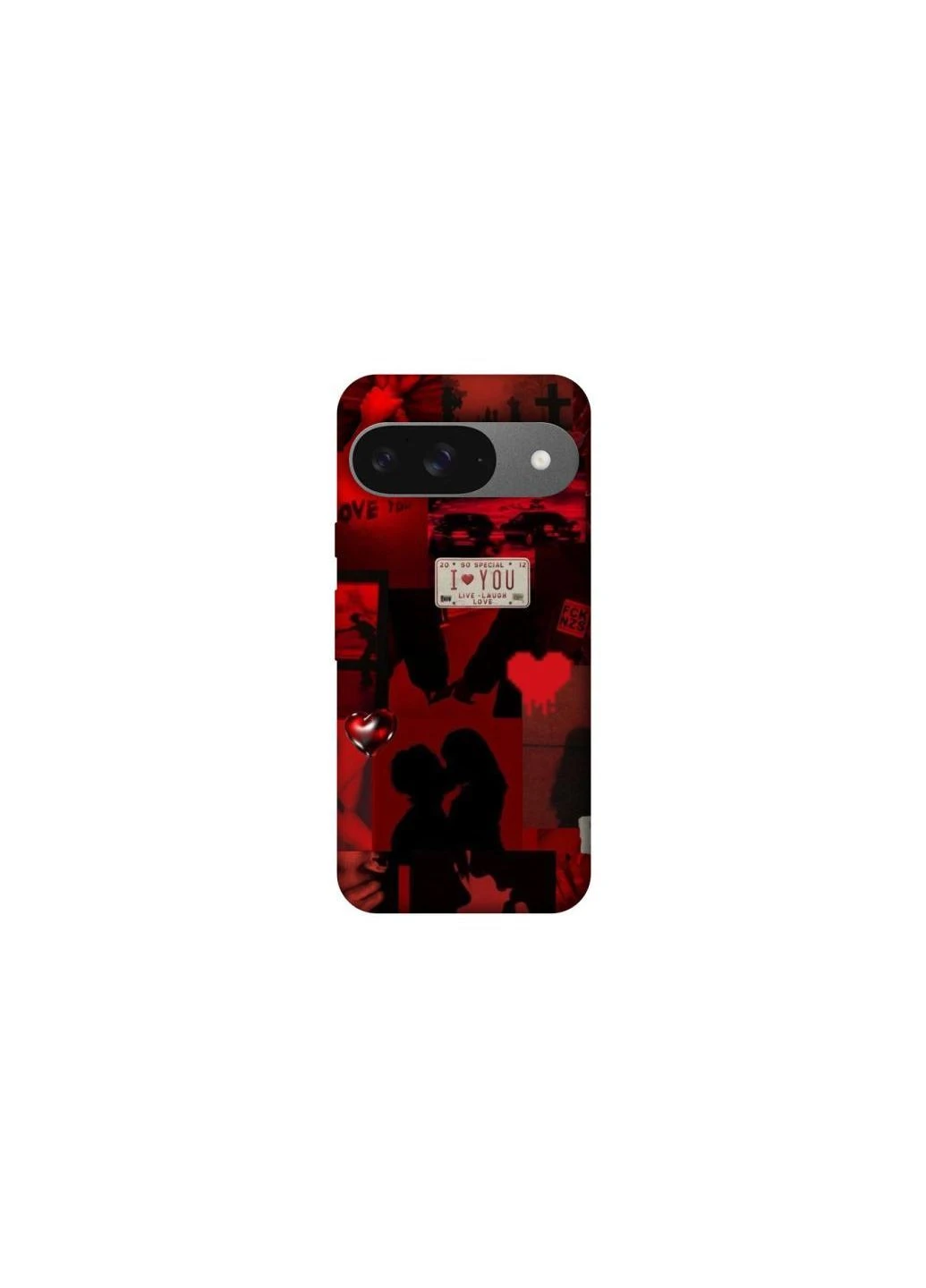 Чехол на Google Pixel 10 Love collage ver.2 Frontalka (384631356)