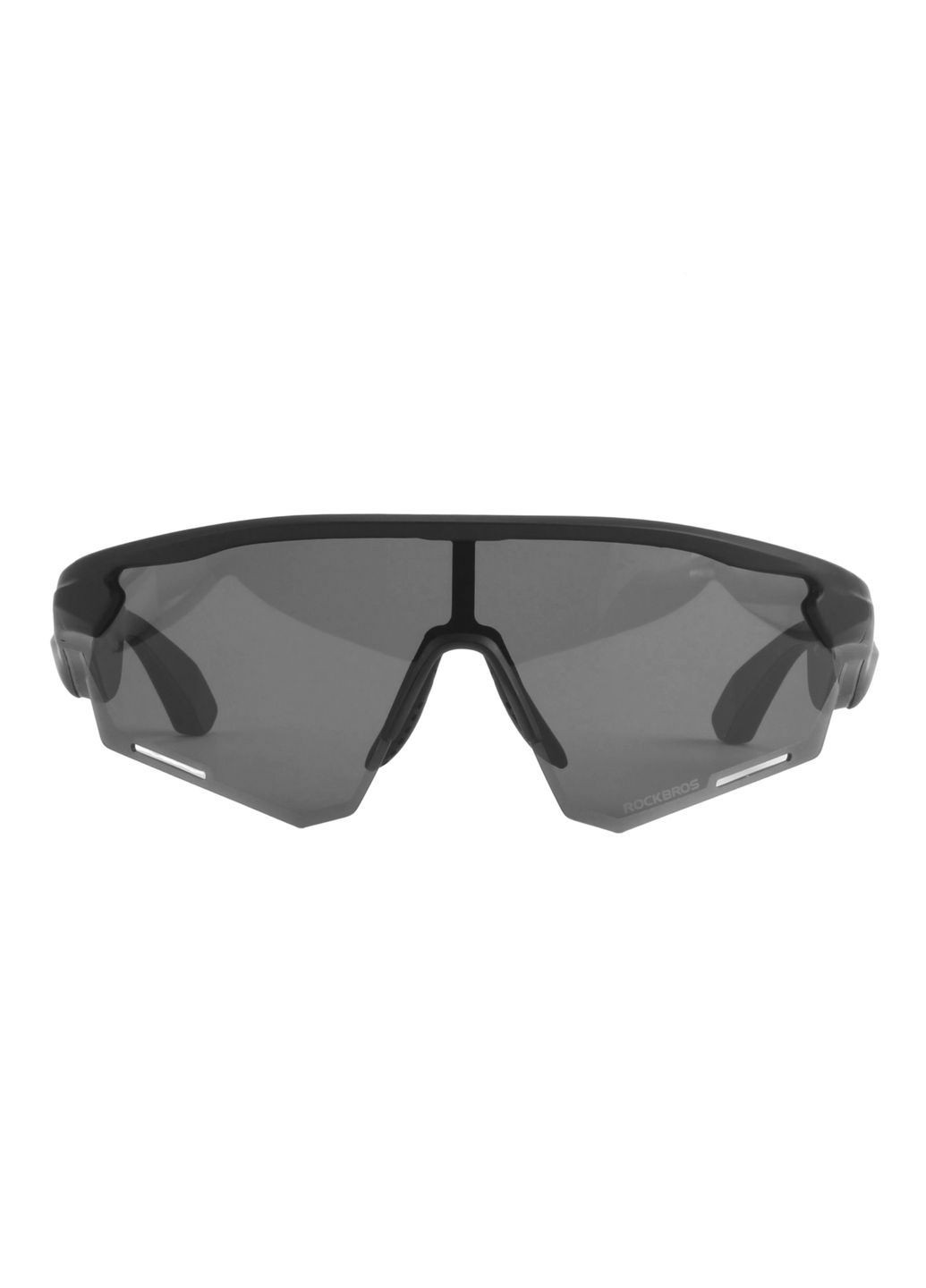 Спортивные очки -SP251B с динамиками, блютуз 5.2 с поляризацией черные с черной линзой Rockbros (280826735)