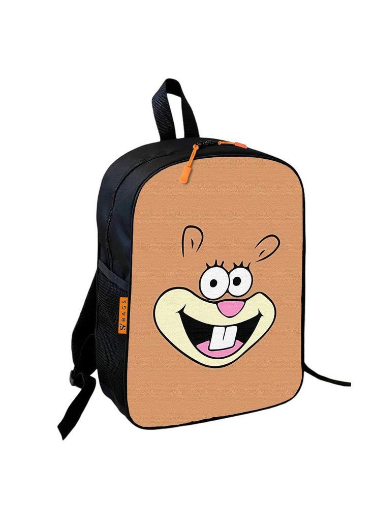 Рюкзак школьный детский 36х27см Губка Боб Сэнди Чикс с принтом для мальчика (0655) (1329383) Brand (373264789)