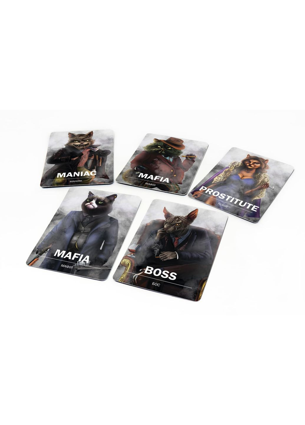 Настільна гра Котомафія / Котяча мафія WoodCat (371191863)