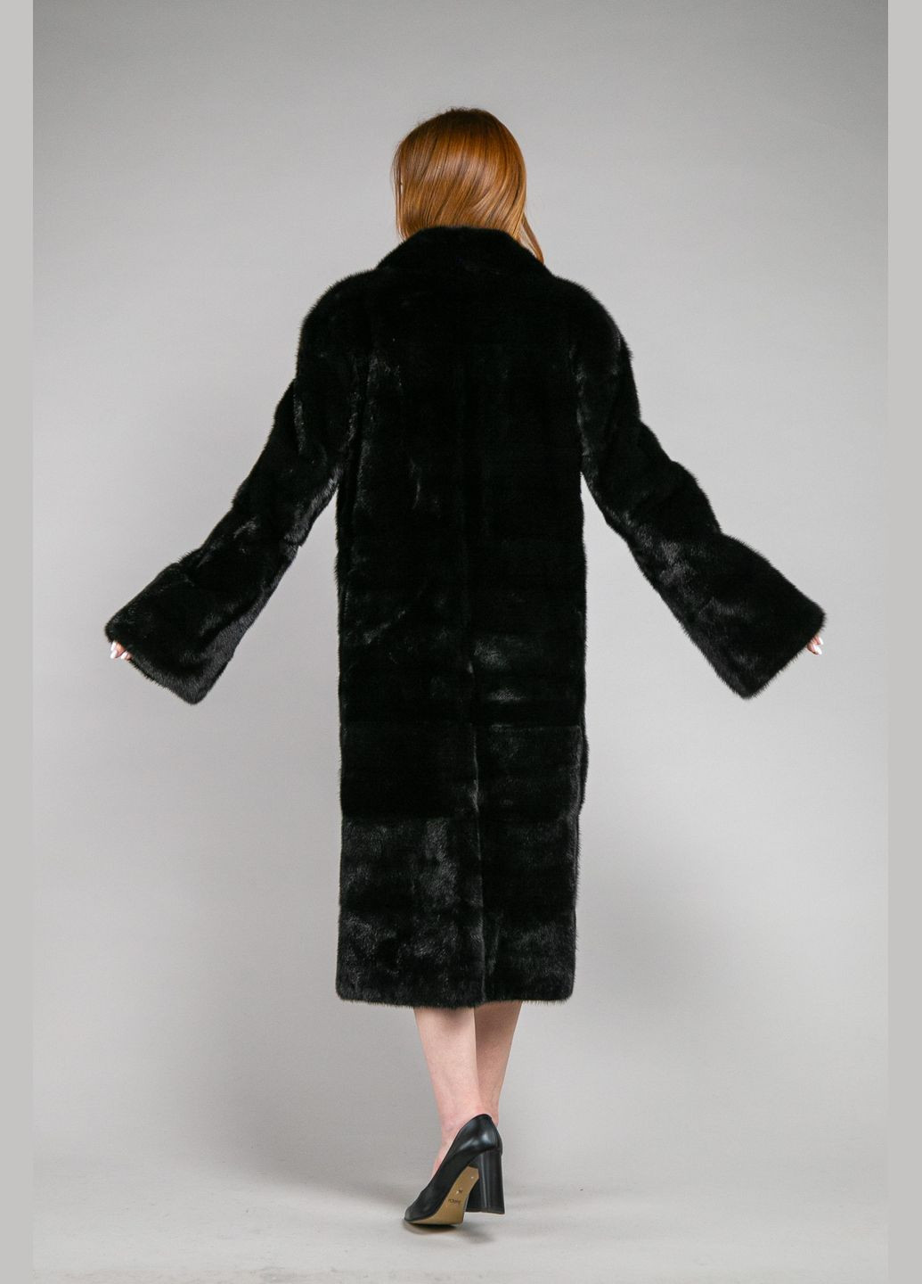 Шуба из меха норки английский воротник Chicly Furs (315316917)