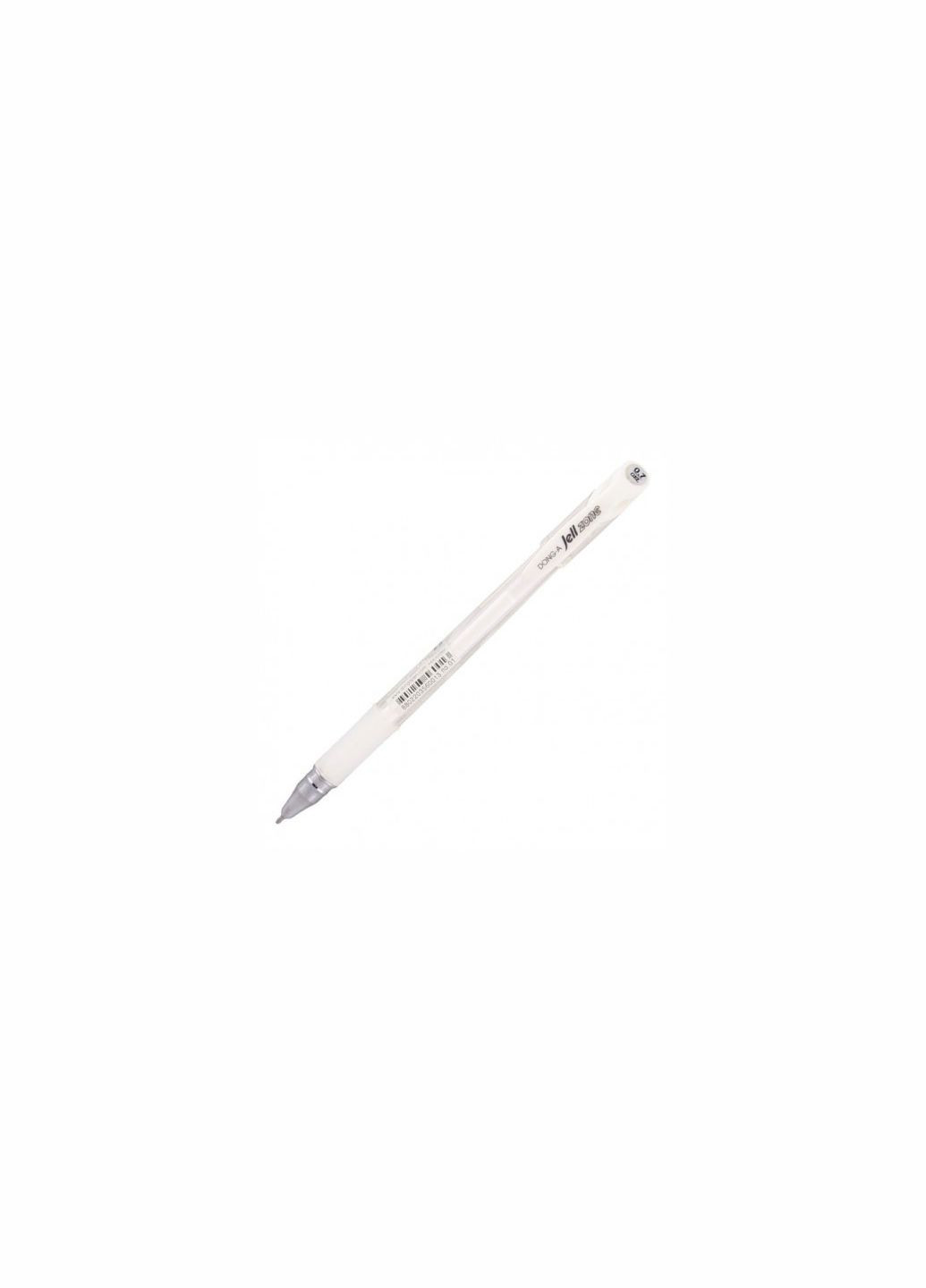 Ручка гелевая Jell Zone белая 0,7 мм Dong-A (281999633)