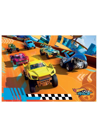 Пазл (25762) Clementoni Hot Wheels серія MAXI, 104 елементи (368562235)