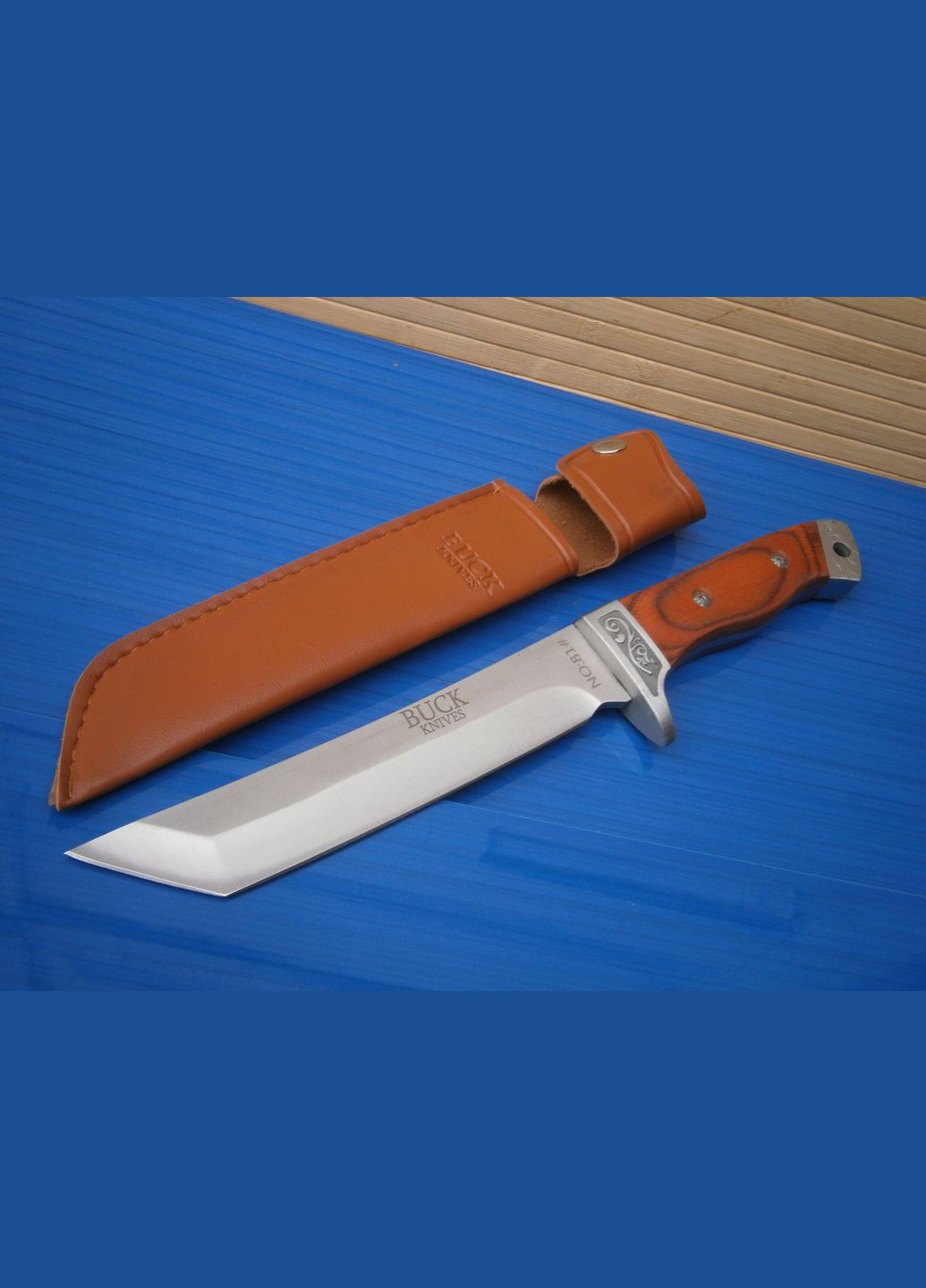 Ніж мисливський 81 US Тanto в чохлі 29 см Buck (302391740)