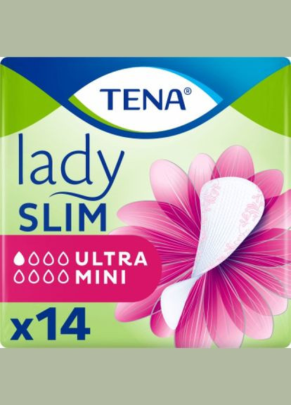 Урологічні прокладки (7322540013658/7322541115832) Tena lady slim ultra mini 14 шт. (268302288)
