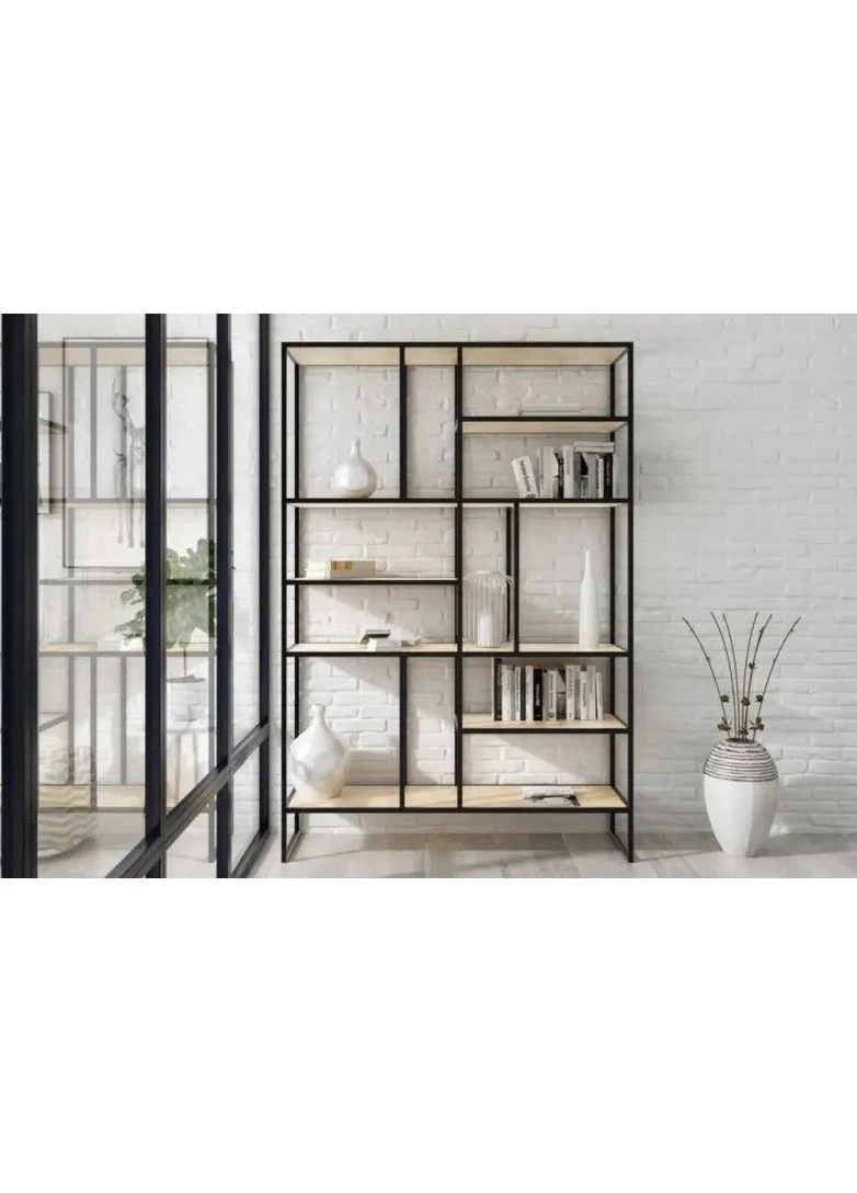 Стеллаж LOFT с полками, широкий для работы и кабинета (NS-1713) No Brand (396504476)
