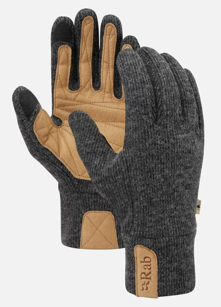 Перчатки Ridge Glove Серый-коричневый Rab (279848960)