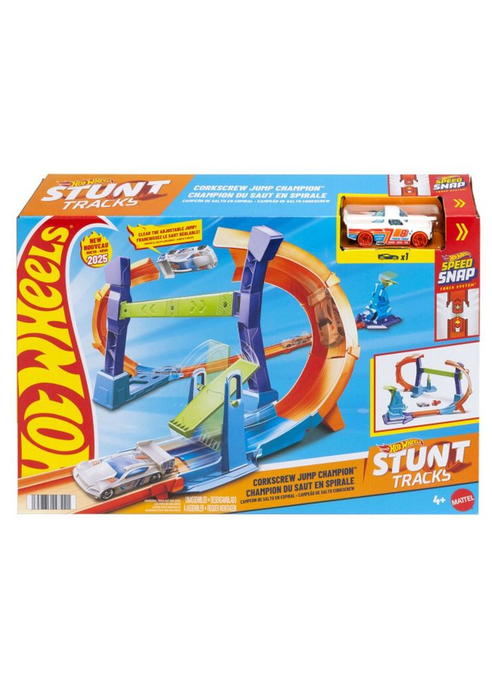Ігровий набір Stunt tracks Чемпіон неймовірних стрибків JFH36 Hot Wheels (351346642)
