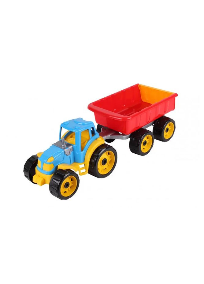 Трактор игрушечный с прицепом 3442TXK Разноцветный ТехноК (304407438)