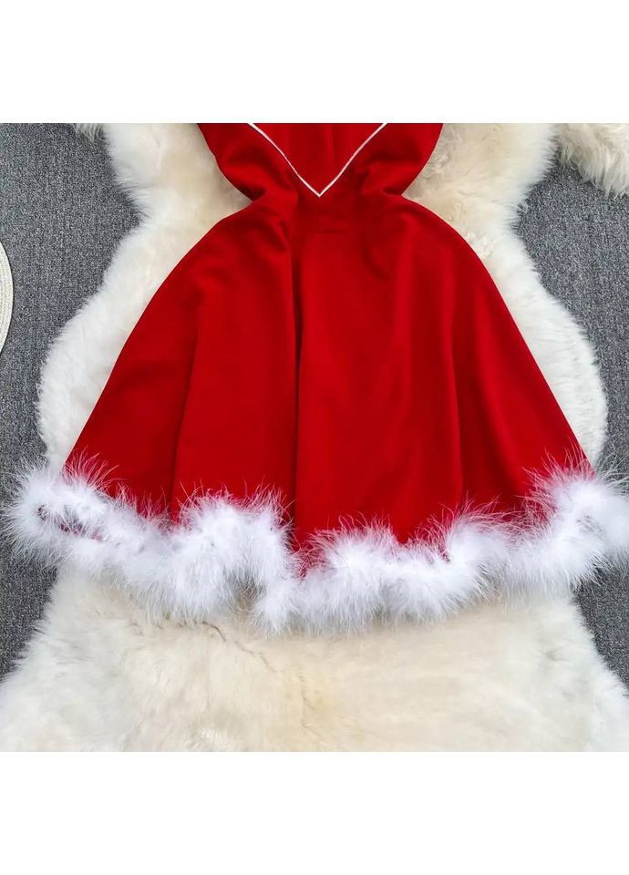 Красное праздничный женское платье праздничное а-силуэт Style Point однотонное