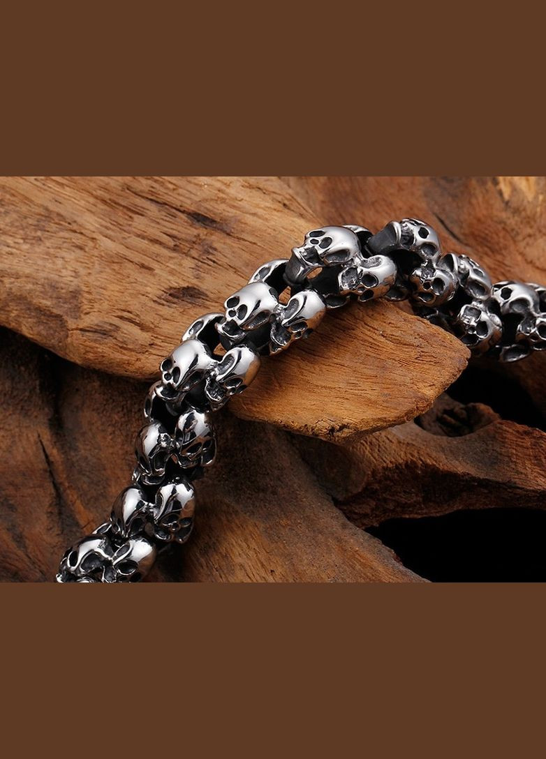 Браслет чоловічий сталевий на руку сріблястий Avalon KB 81849 (331173219)