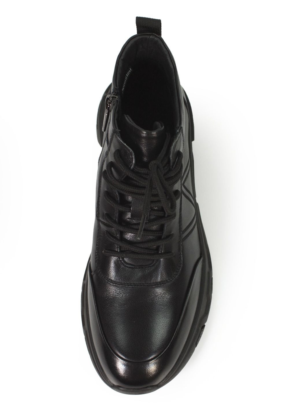 Черные кэжуал демисезонные кроссовки All Bertti на молнии