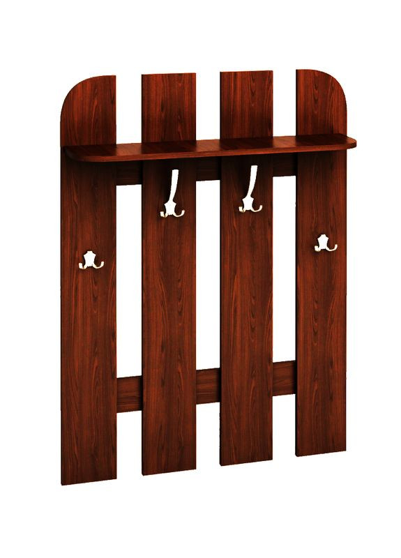 Вішалка-щит для одягу з дерева Тіес савоярді (ВЛТ-000515) No Brand (327867634)