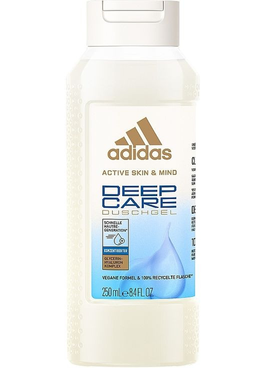 Гель для душа Active Skin & Mind Deep Care Shower Gel 250ml (1170903-134698) adidas (368603151)