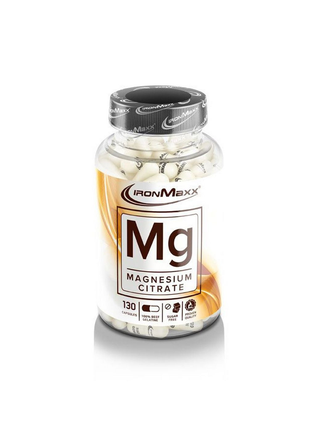 Вітаміни та мінерали Magnesium, 130 капсул Ironmaxx (293477043)