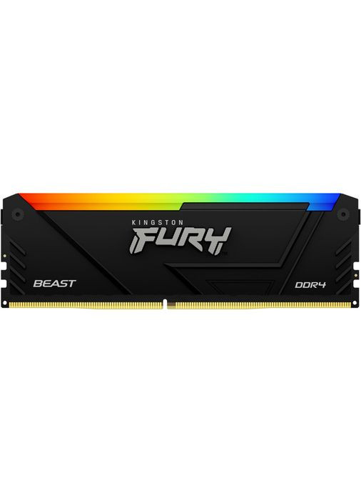 Модуль пам'яті Fury Beast DDR4 8GB 3200 RGB (KF432C16BB2A/8) Kingston (315647135)