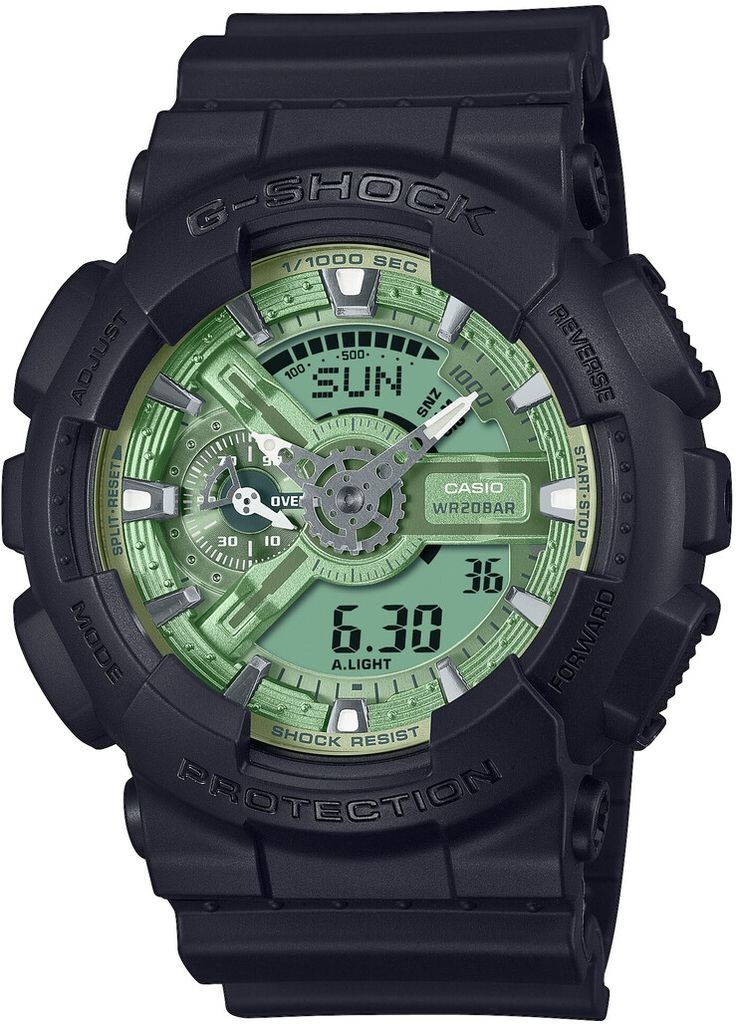 Часы G-SHOCK Classic GA-110CD-1A3ER кварцевые спортивные Casio (290707372)