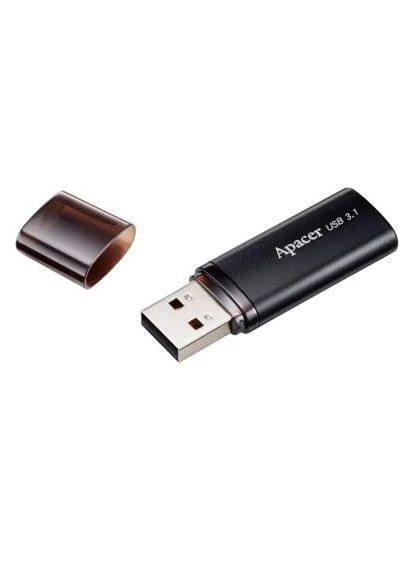 USB флеш-накопитель 32GB AH25B Black USB 3.1 (AP32GAH25BB-1) Apacer (396881435)